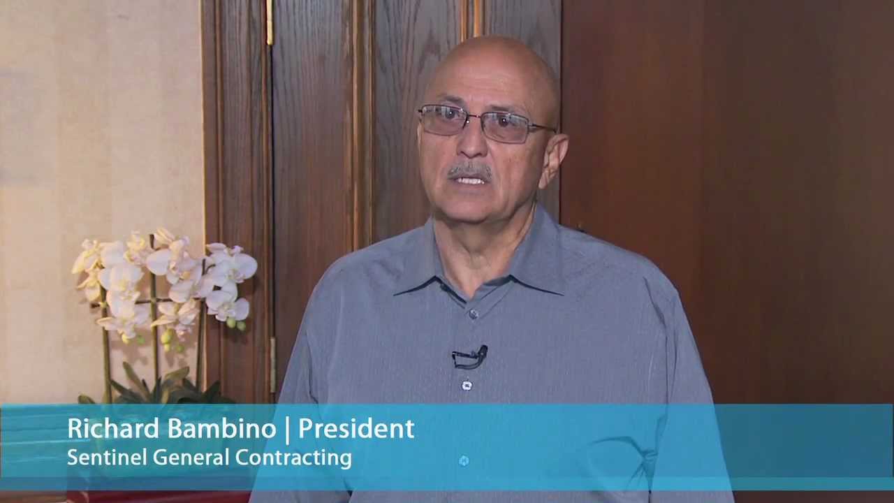 Testimonial from Sentinel General Contracting